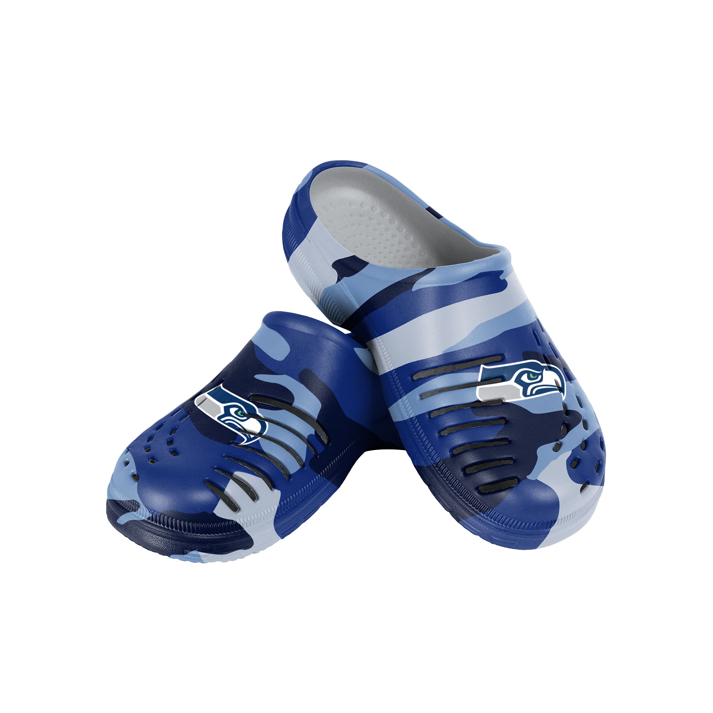 FOCO Men's NFL Team Logo Garden Water Sandals Shoes Slipper Clogs