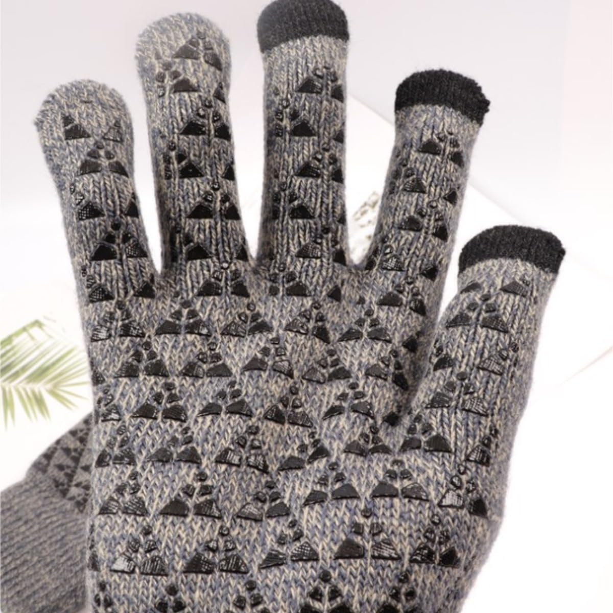 Guantes Viento Deportivos Guantes De Invierno Pantalla Táctil Punto Hombres Mujeres Cálidos Con Puños Elásticos Regalos De Invierno