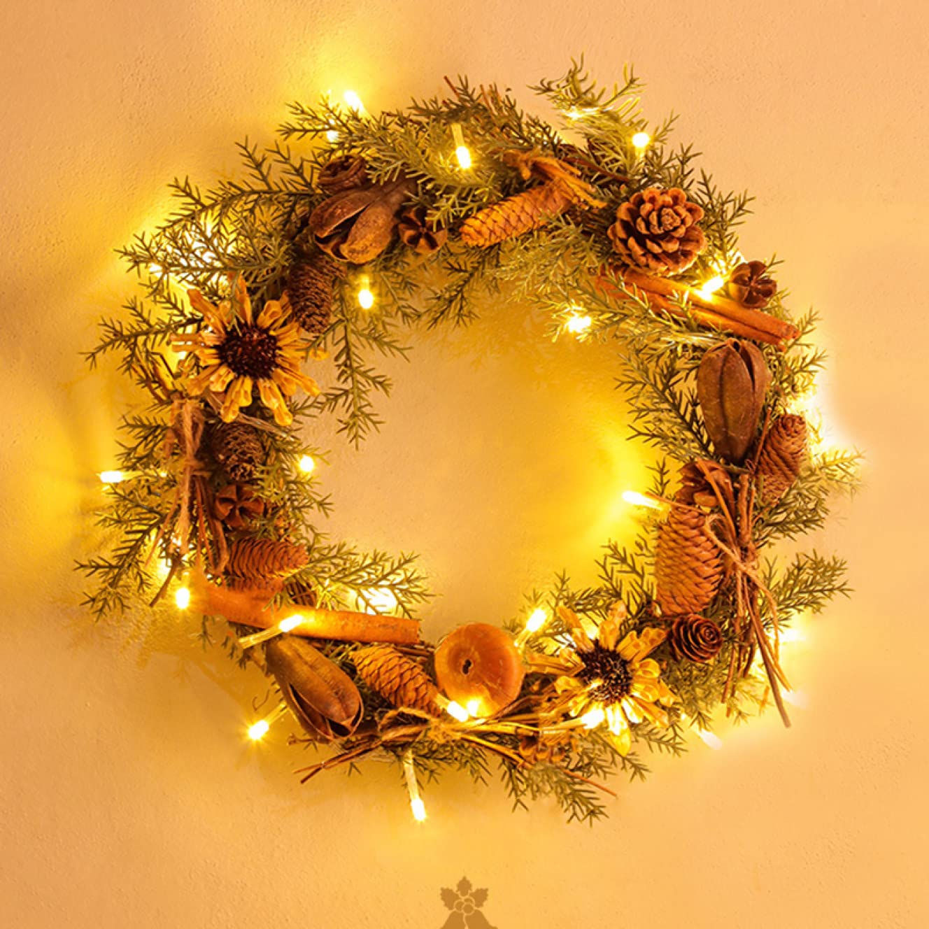 Amazon.co.jp: [dhiuebc] クリスマス 玄関用ドア用 玄関ドア  