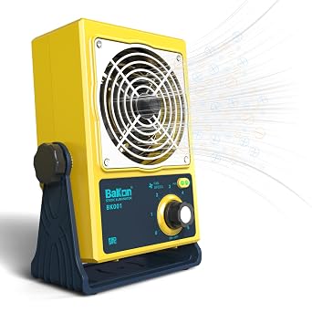 BAKON Anti-Static Ion Fan, Ion Electric Fan, Static Eliminator, Electronic Manufacturing Maintenance, Scientific Research Laboratory, Chip Packaging to Eliminate Static Electricity