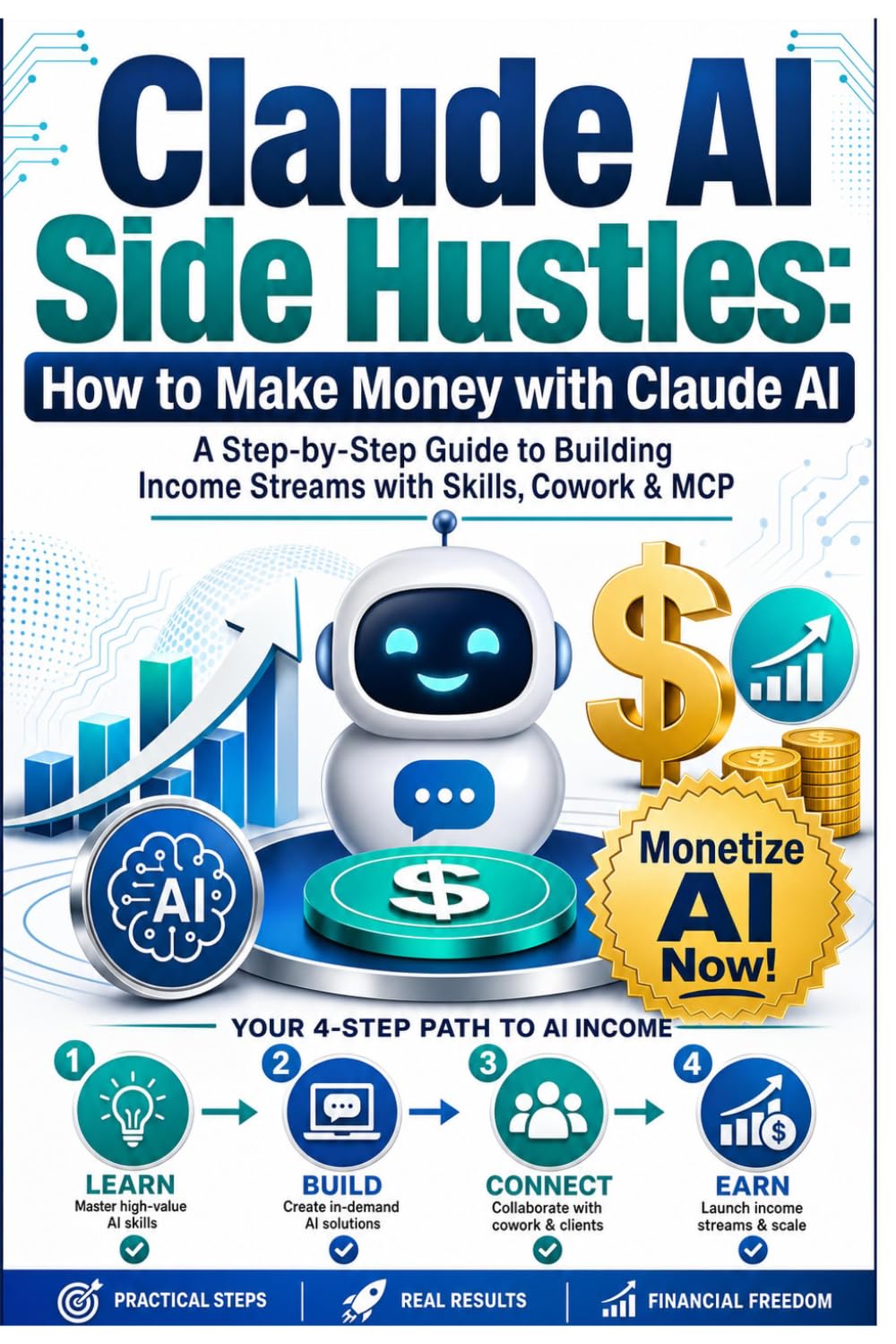 Claude AI Side Hustles: How to Make Money with Claude AI: A Step-by-Step Guide to Building Income Streams with Skills, Cowork & MCP