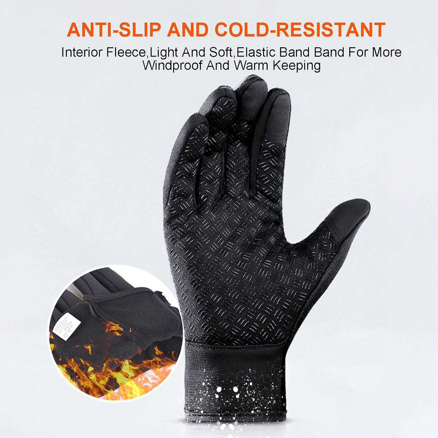 Electric Gloves | USB Heated Winter Biking Warm Gloves,Windproof Mittens 3 Modes for Outdoor Sports Running Hiking Motorcycle Driving Riding Bike Camping Scooter