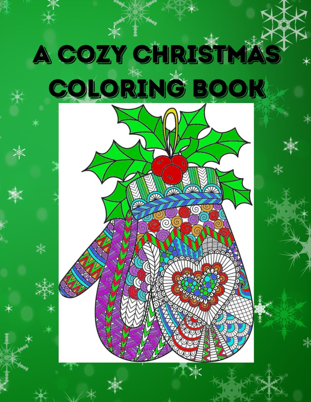 A Cozy Christmas Coloring Book