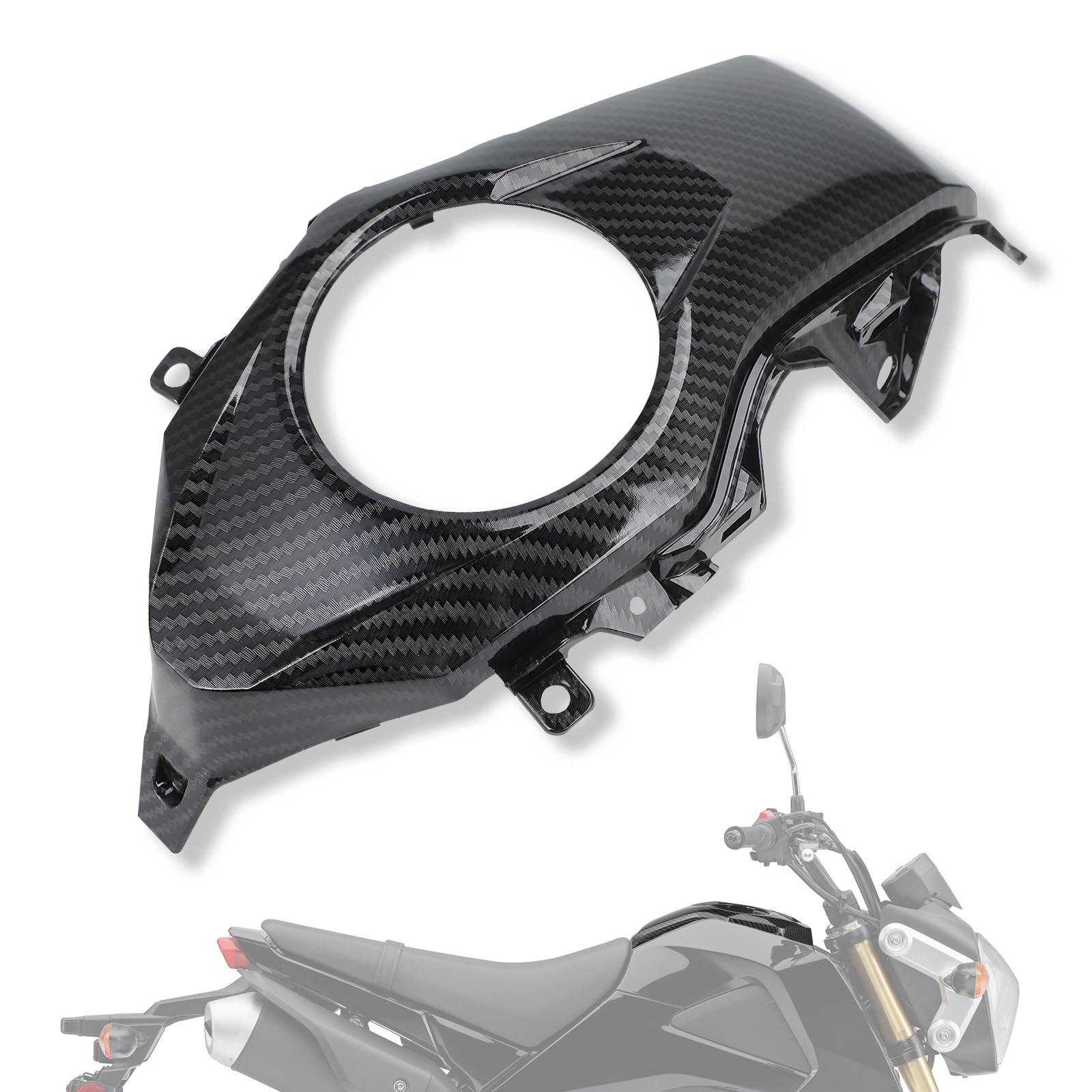 Amazon | JFG バイク タンクカバー 適用車種 グロム125 GROM125 MSX125