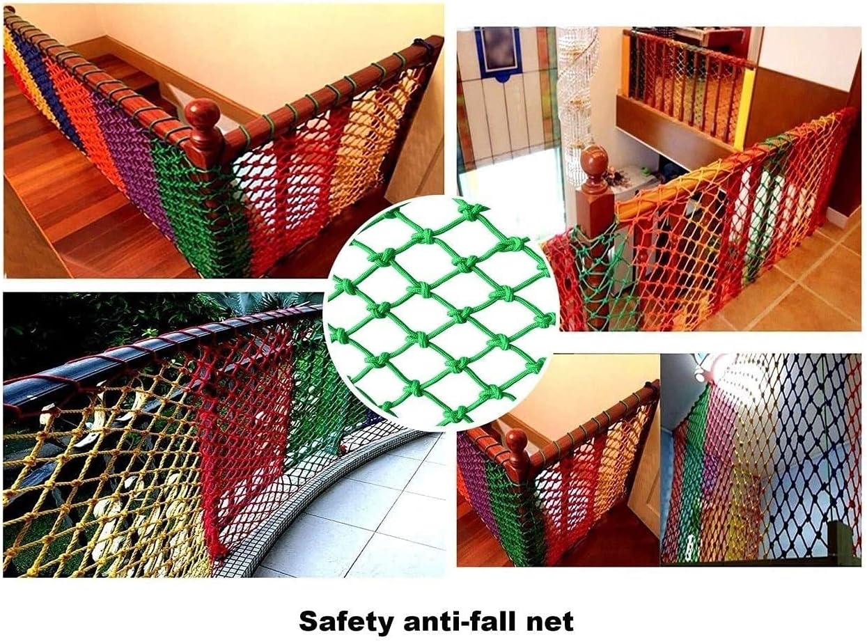 Children's Pet Loft Bed Balcony Anti-Fall Net, White Protective Net Rope Net, Baby Outdoor Nylon Decorative Rope Net, Indoor and Outdoor Decoration Safety Net Rope Netting (Size :