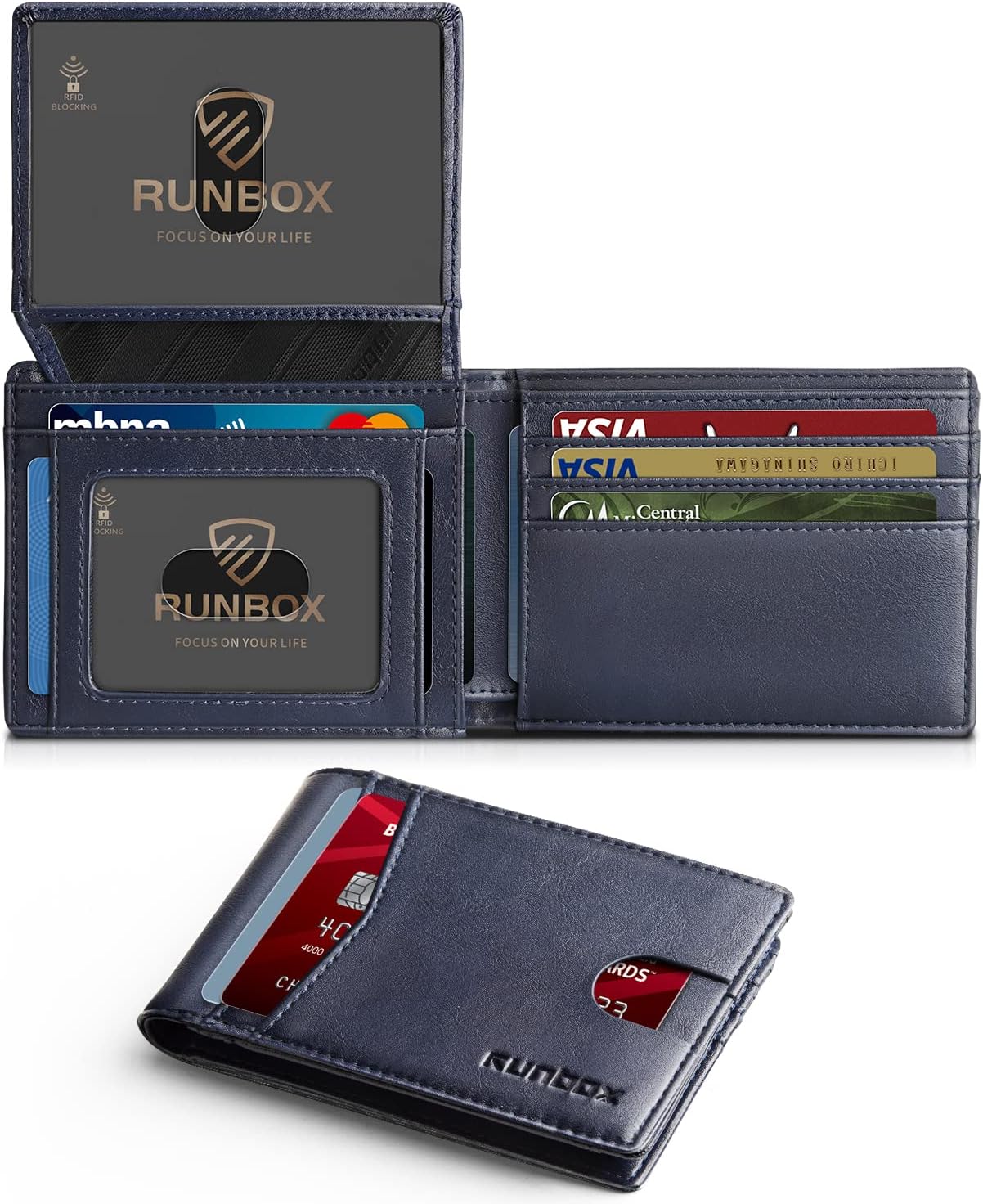 RUNBOX, Classic blue, M, Minimalist