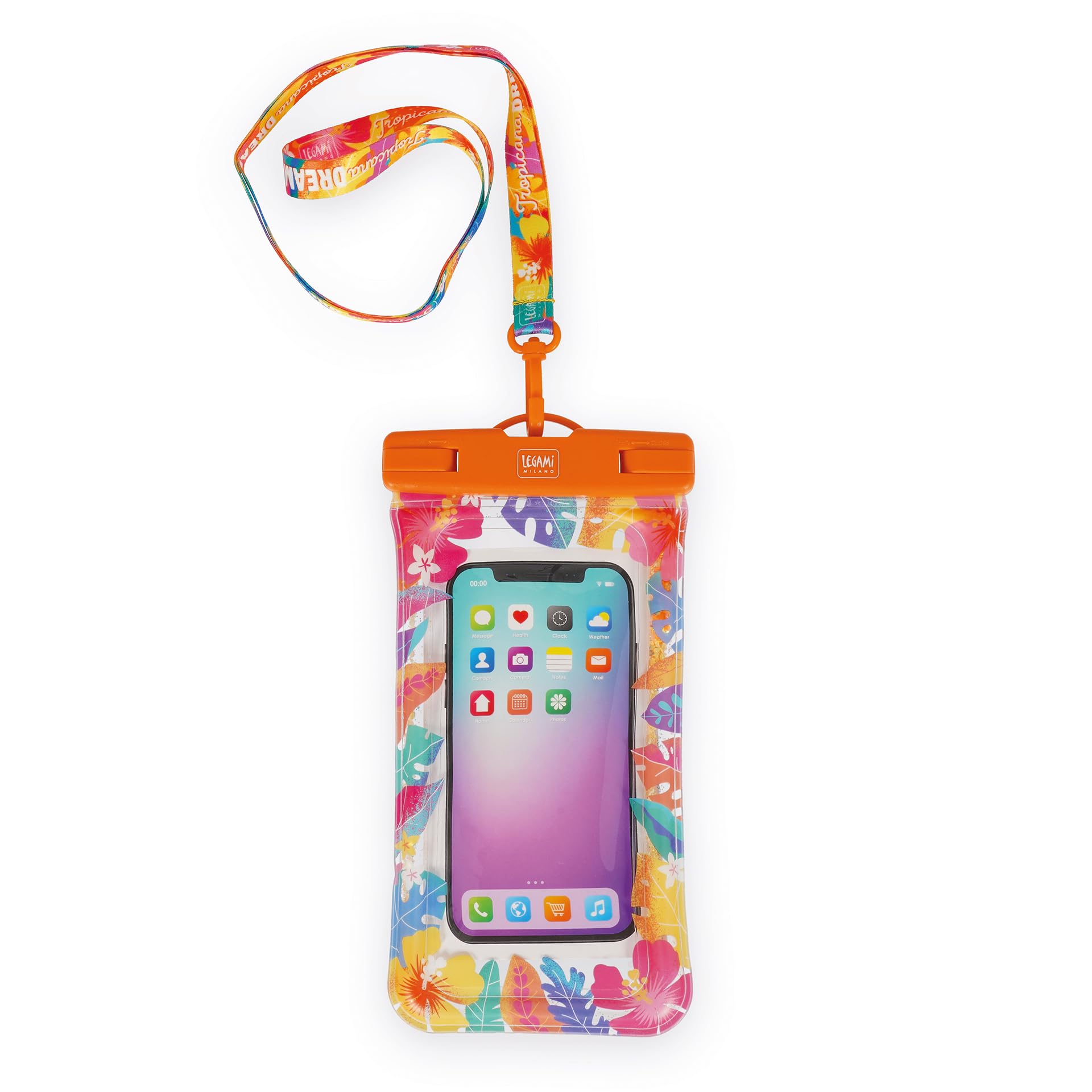 LEGAMI Wasserdichte Handytasche Tropicana Dream – Unterwasserhülle für Smartphones