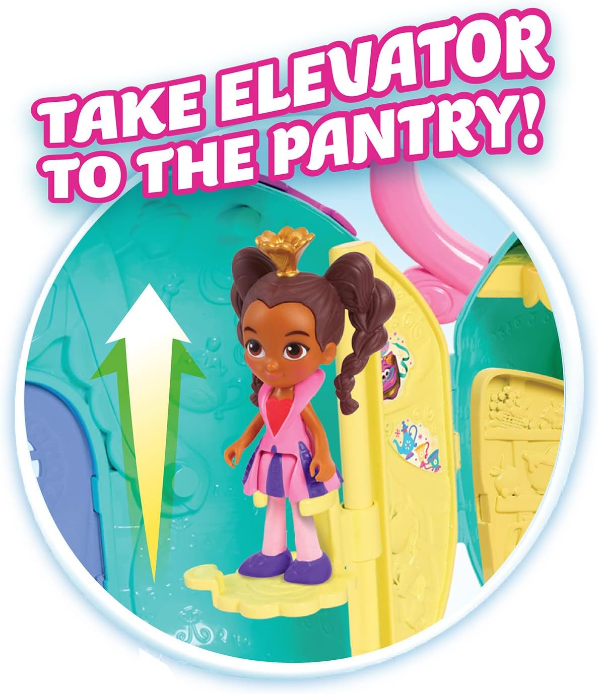 Just Play Disney Junior Alice’s Wonderland Bakery Playset and Toy Figures, 15 Pieces, Officially Licensed Kids Toys for Ages 3 Up, Amazon Exclusive