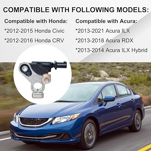 Miniatura 2 de Sensor de corriente de batería con conector compatible con Honda Civic 2012-2015, Honda Crv 2012-2016Acura ILX 2013-2021, Acura RDX 2013-2018 - OEM
