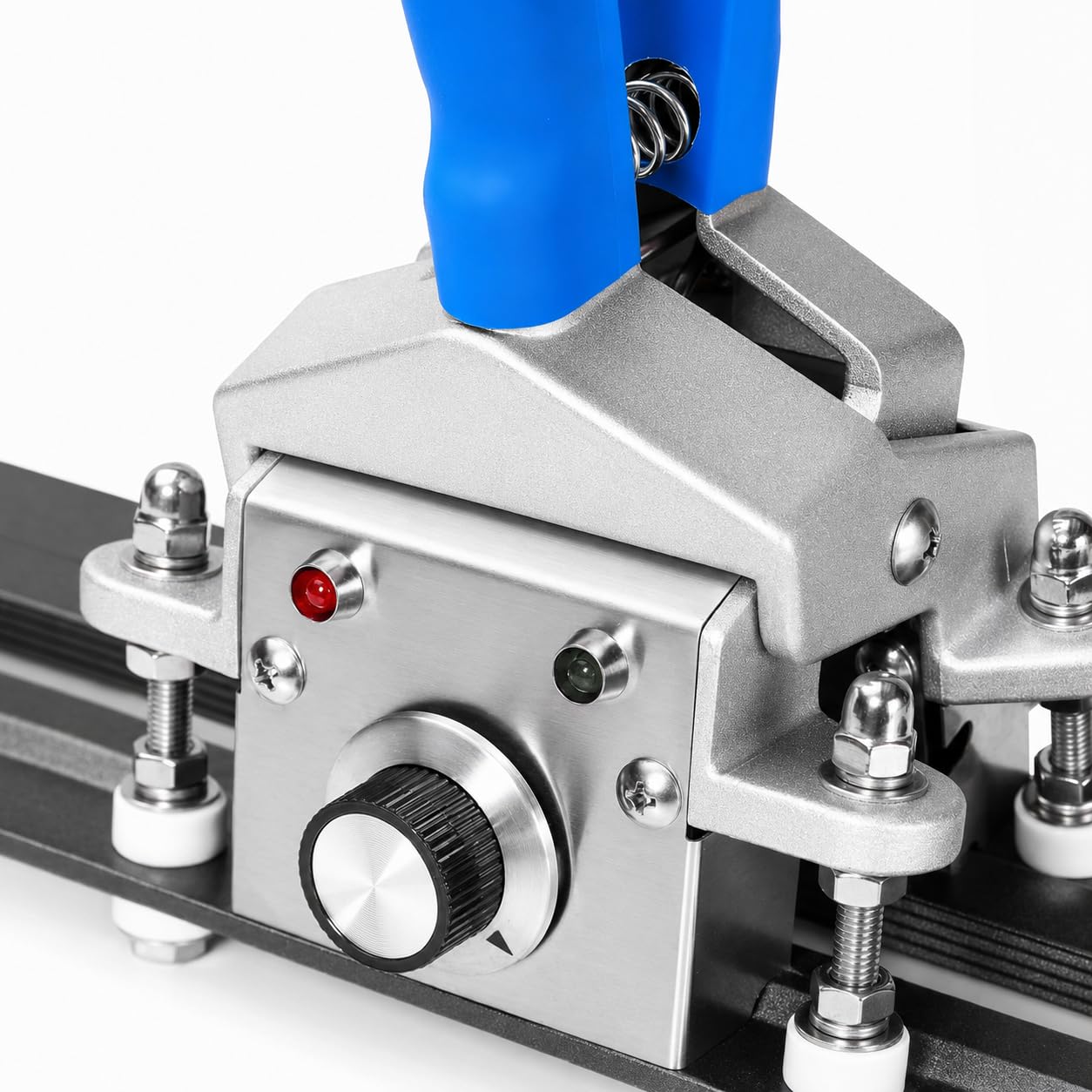 Sellador térmico de mano de 400 mm, máquina de sellado de bolsas portátil para bolsas de aluminio, kraft y mylar