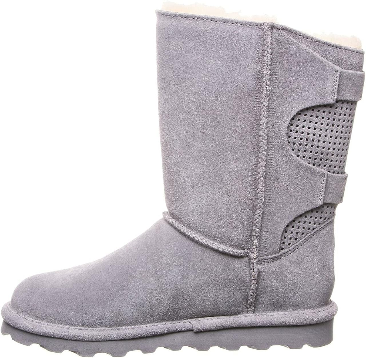 BEARPAW Women's Clara Multiple Colors | Women's Boot Classic Suede | Women's Slip On Boot | Comfortable Winter Boot