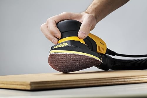 Miniatura 9 de Mirka DEOS Delta Direct - Lijadora orbital eléctrica triangular Delta Tool 663XCV  4 x 6 x 6 pulgadas  órbita de 0.118in  lijado sin polvo