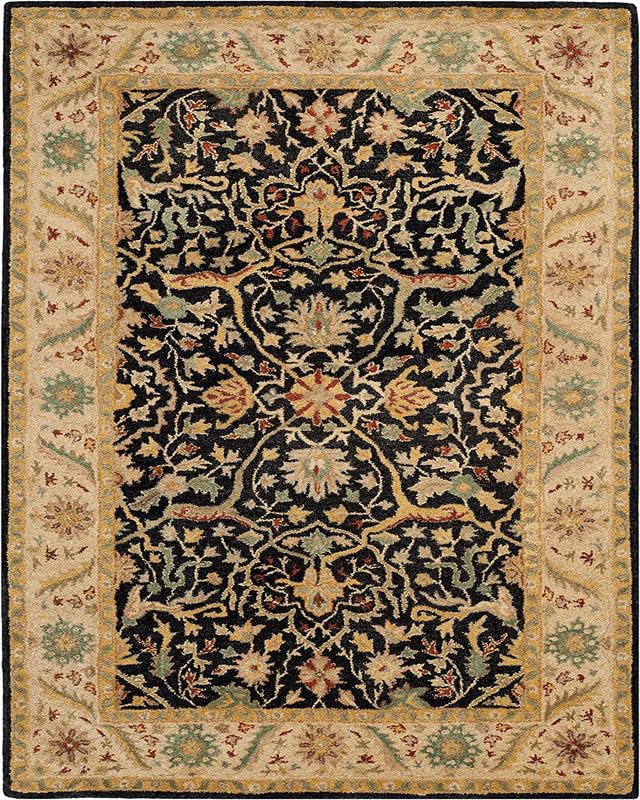 Image of Embossed Handmade GH Wool Thick Geometrical Carpet is a Stylish and Practical Addition to Any Living Room 9X12
