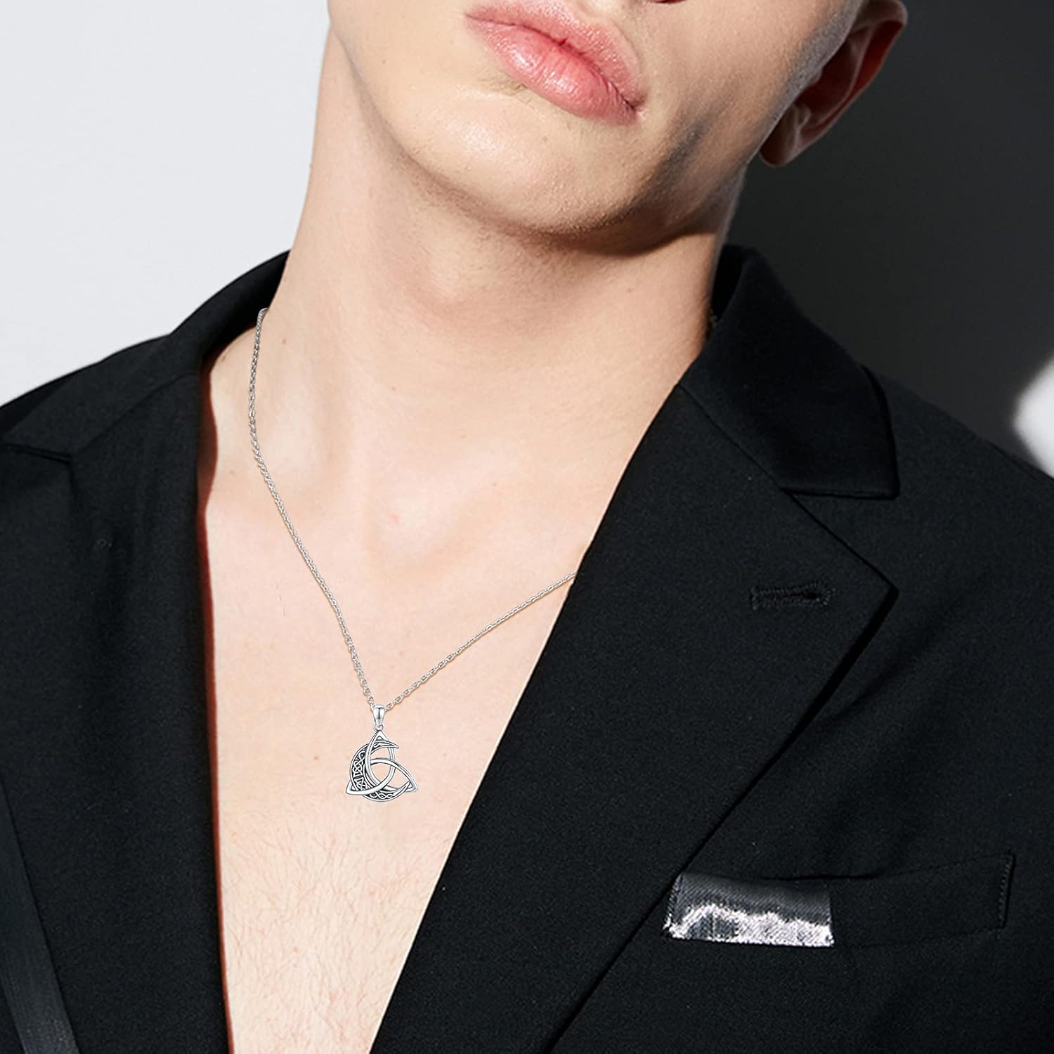 CHENGHONG Cremation Jewelry for Ashes 925 Sterling Silver Dragon/Angel Wing/Rose/Sunflower/Dragonfly/Pet Paw Print Urn Necklace for Ashes Keepsake Memorial Jewelry Gifts for Women Men