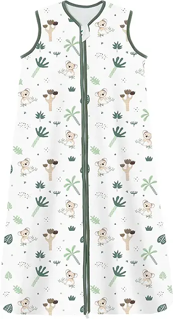 Chilsuessy 0.5 Tog Sommerschlafsack aus Baumwolle für Babys, Koala-Design