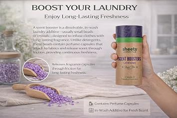Sheets Laundry Club - Scent Booster Beads, USA-Made, 4pk, Variety Pack