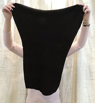 Real Tanned Black Deer Suede Leather Hide - Native Crafts LARP 4-5 SQ Ft 2-3oz