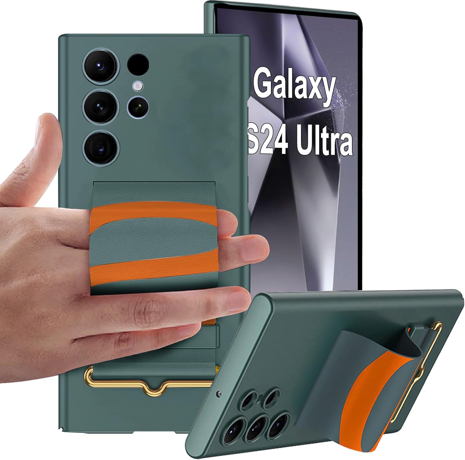 Supporto Telefono Con Presa E Cinturino S-Grip - Compatibile Ricarica Wireless Per IPhone E Android - Foto 3