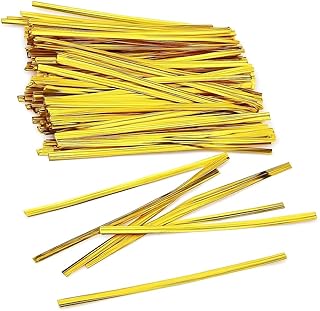 Fitto Golden Twist Ties 12cm
