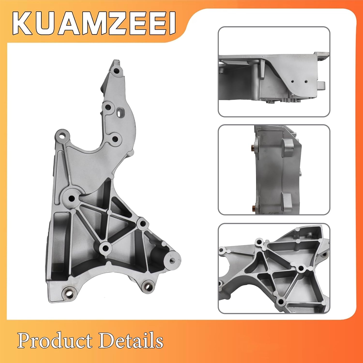 12554030 Alternator and Power Steering Pump Bracket Fits for Envoy Sierra Hummer H2 for GM LS Series 4.8L 5.3L 6.0L for Express Silverado 1500 GMC