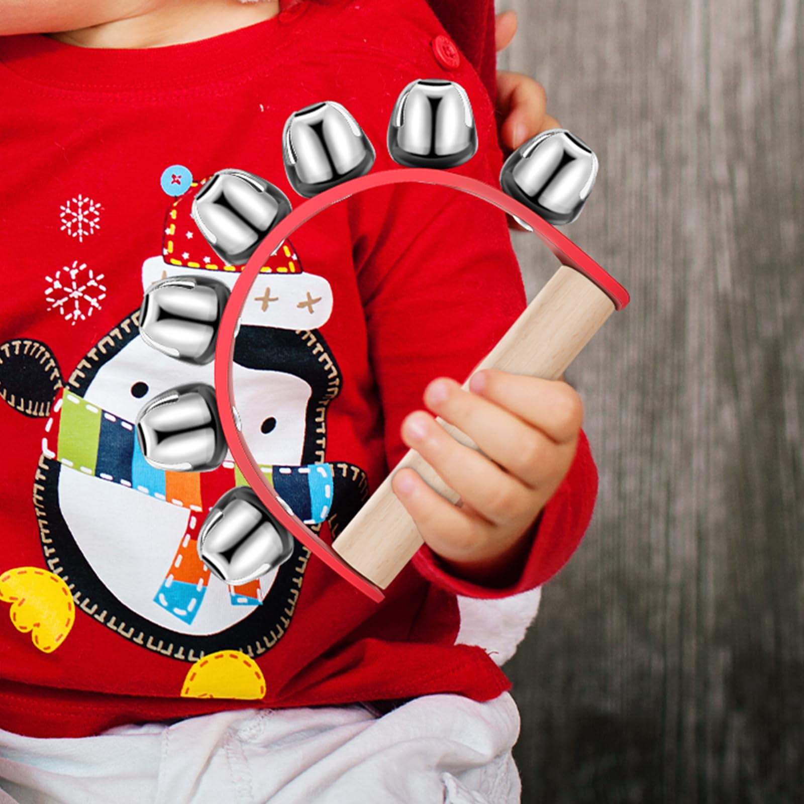 Amazon.com: 9 Pcs Christmas Sleigh Bells Handheld Jingle Bells