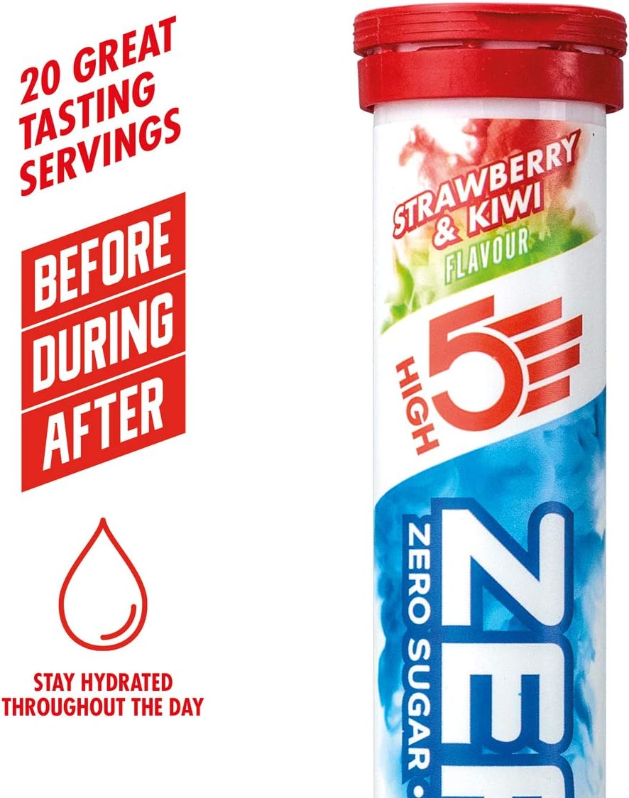 HIGH5 ZERO Electrolyte Tablet, Hydration Tablets Enhanced with Vitamin C, 0 Calories & Sugar Free, Boost Hydration - Image 4