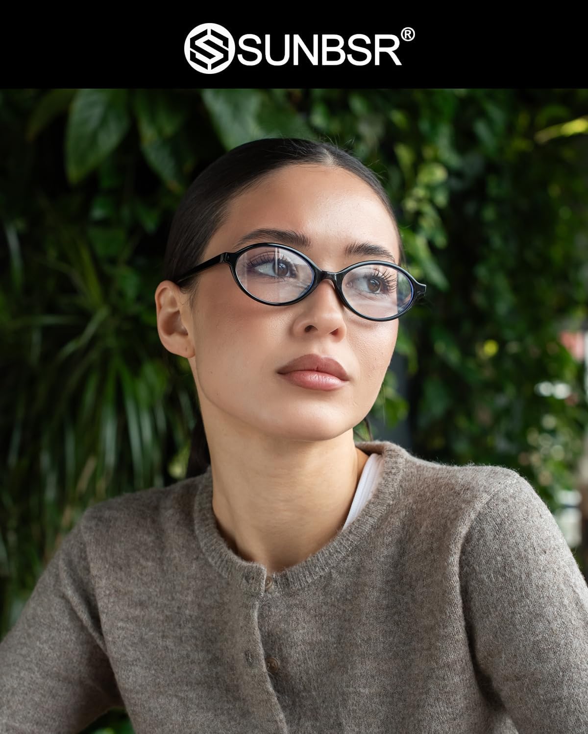 Retro Oval Glasses for Women Men 90s Small Round Blue Light Glasses Oval Y2K Tortoise Eyeglasses - Image 9