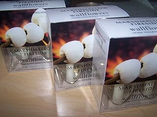 Lot of 6 Bath & Body Works Marshmallow Fireside Wallflower Home Fragrance Refill Bulbs (3 Packs of 2 Bulbs Each) (Scented)
