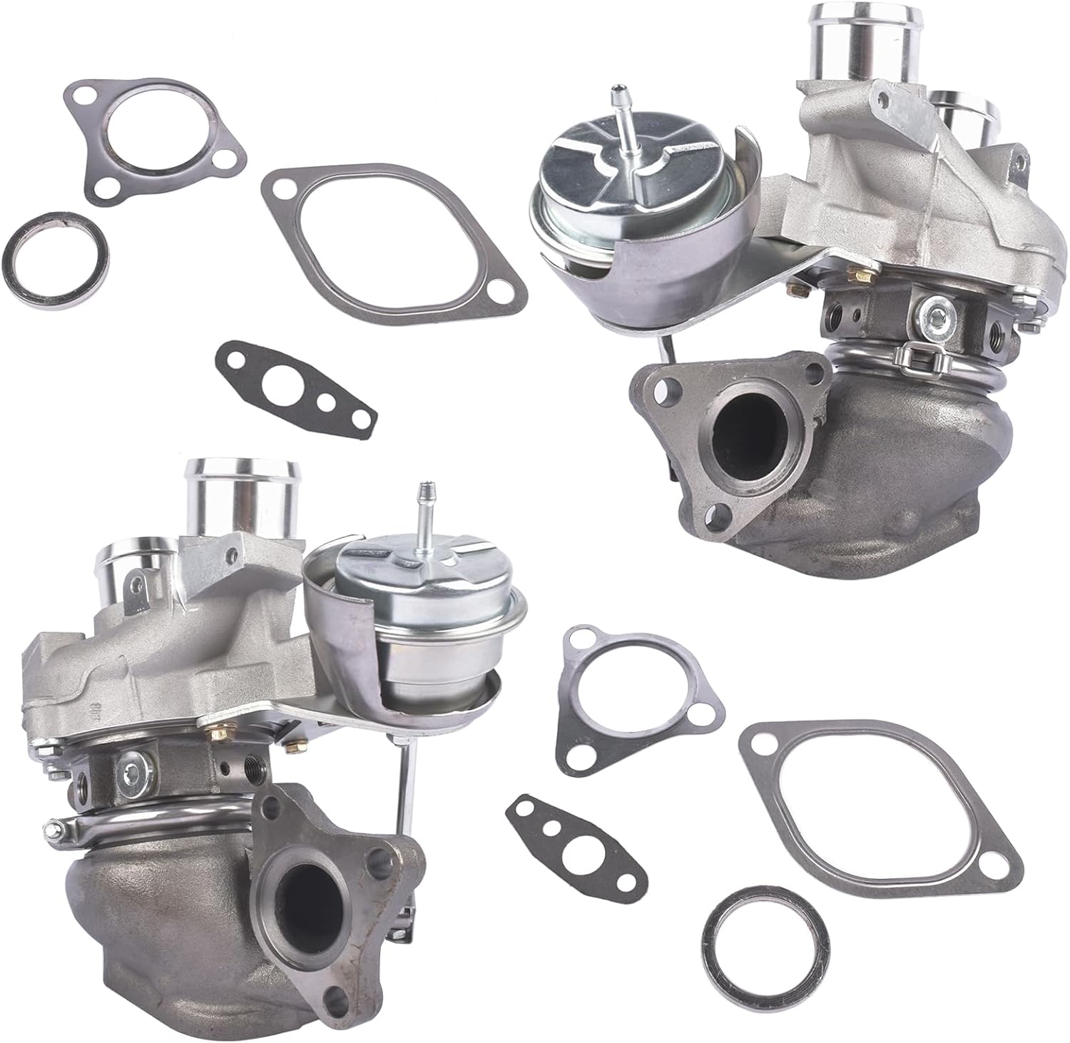 Pair 2 PCS Left & Right Turbocharger Replacement for Ford F150 Pickup 2013-2016 Expedition Lincoln Navigator Transit 150 250 350 2015-2016 3.5L V6 272KW 365HP # DL3E6K682AB DL3E6C879AD