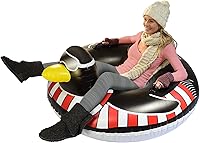 GoFloats Inflatable Snow Tubes - Unicorn, Frozen, Penguin & More - Durable Sleds for Kids & Adults Winter Fun