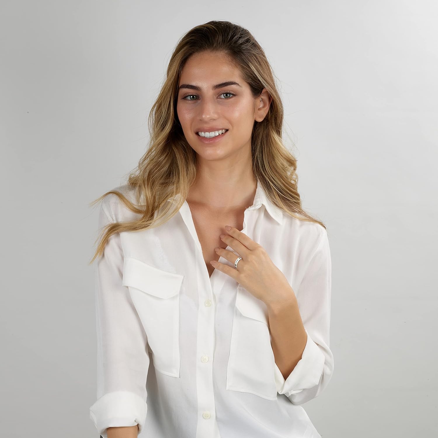 925 Sterling Silver Ring " My Beloved's Is Mine And I Am His " Ani Ledodi Hebrew Song Of Songs Israeli Jewish Kabbalah Blessing Ring Rare Jewelry