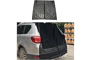 Ziciner Car Camping Tailgate Mosquito Net for SUV Tailgate, Magnetic Mount with...