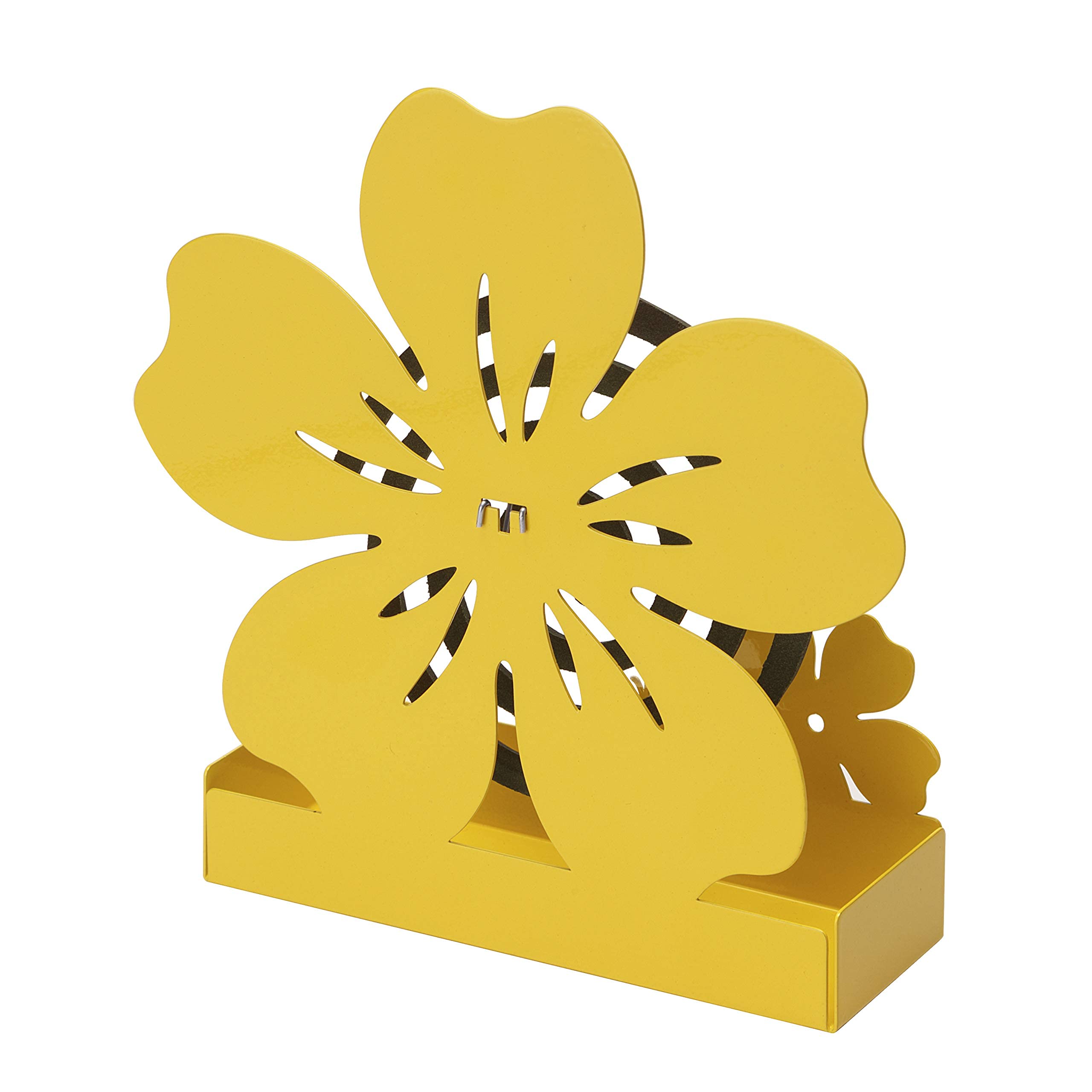 Metal Zampirone Holder Yellow Flower, Amppirone Holder for Indoor or Outdoor 17 x 5 x 18 cm, 17 x 5 x 18cm - Image 3