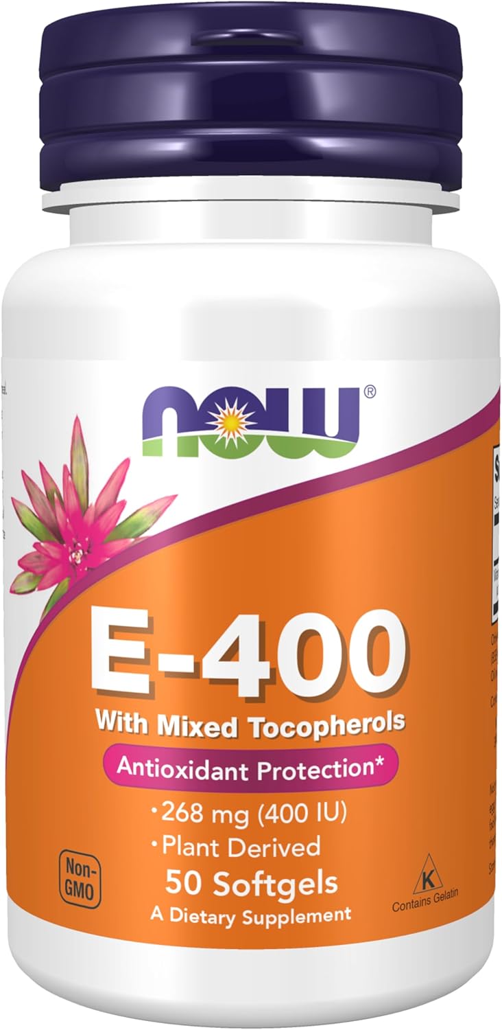 NOW Foods Supplements, Vitamin E-400 IU Mixed...