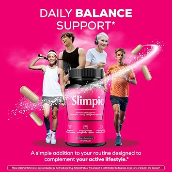 (2 Pack) Slimpic Capsules - Official Slimpic Pills Advanced Premium Formula Support Maximum Strength, All Natural Ingredients Vitamins for Overall Health & Wellness Reviews, 120 Capsules for 2 Months