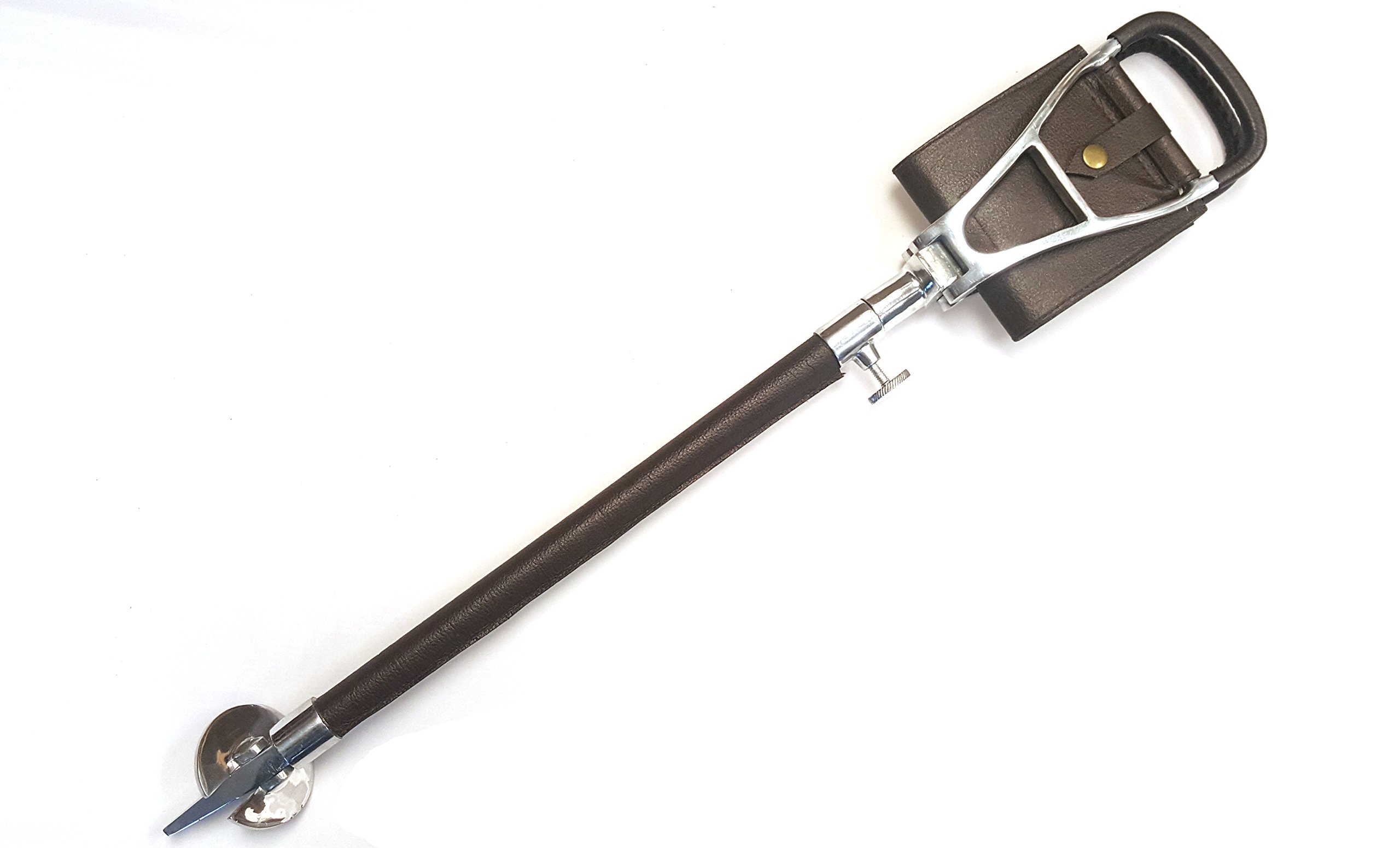 Canna da caccia, marrone, ideale per caccia, pesca o passeggiate, altezza regolabile da 50,8 a 71,1 cm, seduta da 66 a 86,4 cm, capacità di peso fino a 130 kg