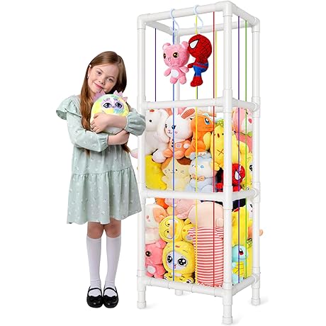 Extra Large Stuffed Animal Storage Organizer for Kids Room