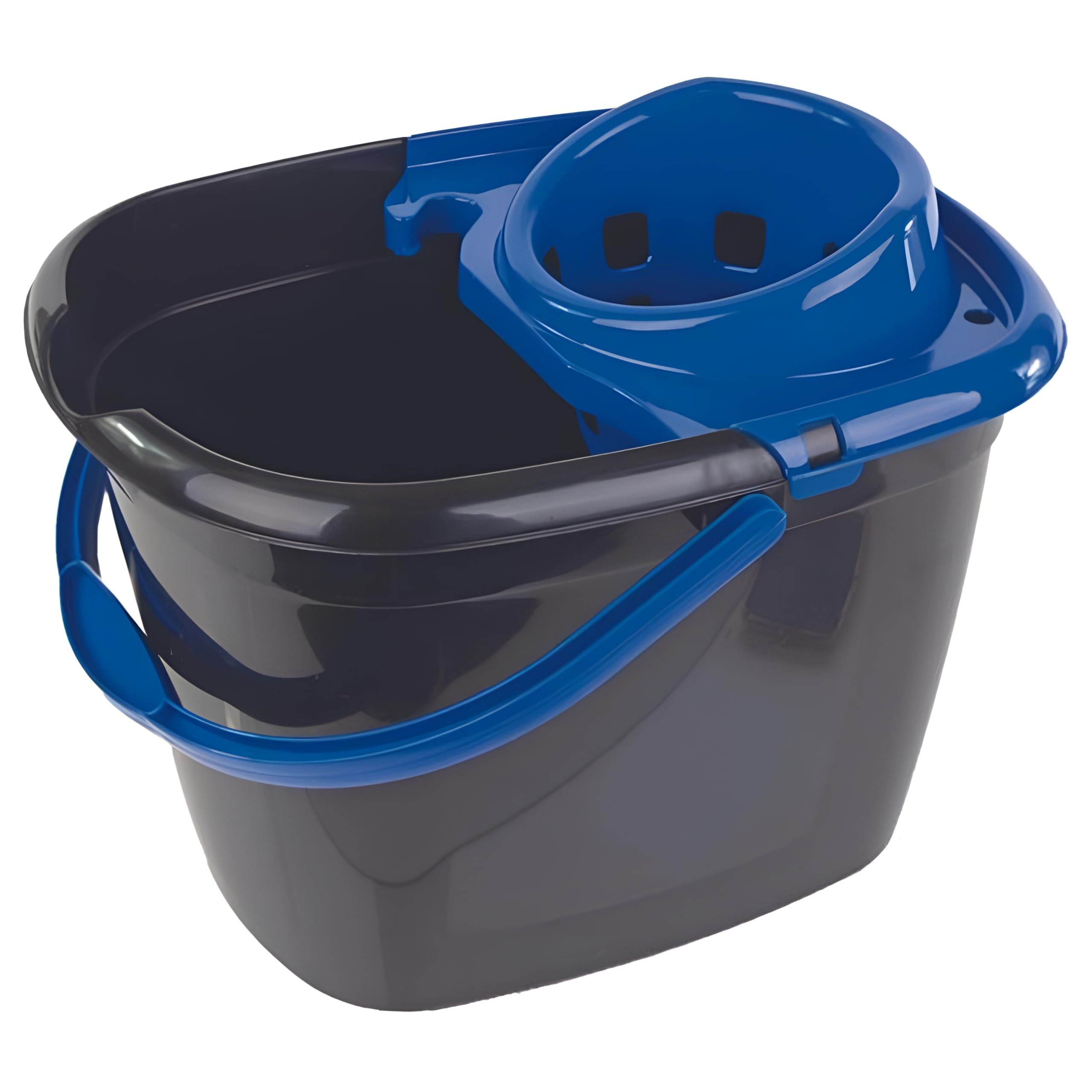 Robert Scott Black/Blue 14L Recycled Plastic Mop Bucket,