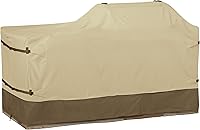 Classic Accessories Veranda Water-Resistant Grill Cover for 98" Island BBQ with Left/Right Offset Head