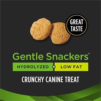 Purina Pro Plan Veterinary Diets Gentle Snackers Hydrolyzed Plus Low Fat Dog Treats - 8 oz. Pouch