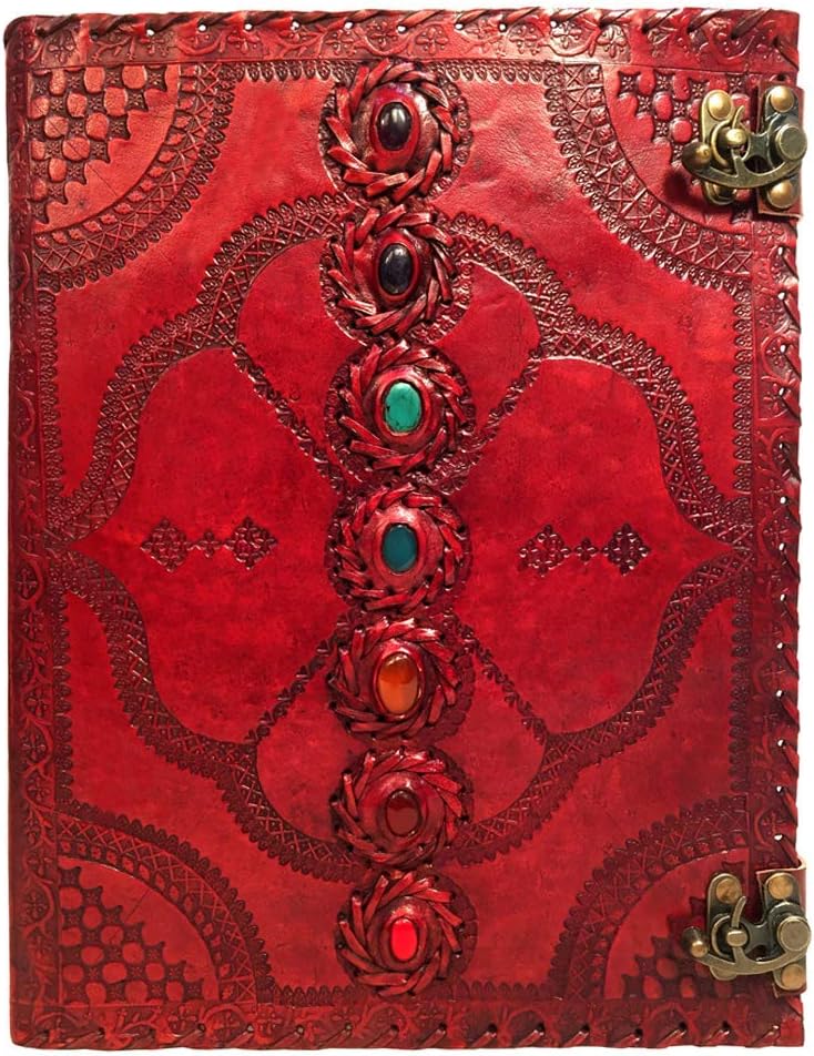 Amazon.com : MUNDO ELEGANTE Journal Seven Medieval Stone Leather Book ...