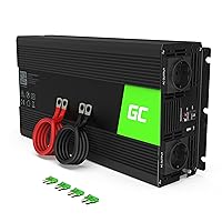 Green Cell® 1500W/3000W 12V 220V/230V Onda Pura Inverter Invertitore di Tensione Fotovoltaico