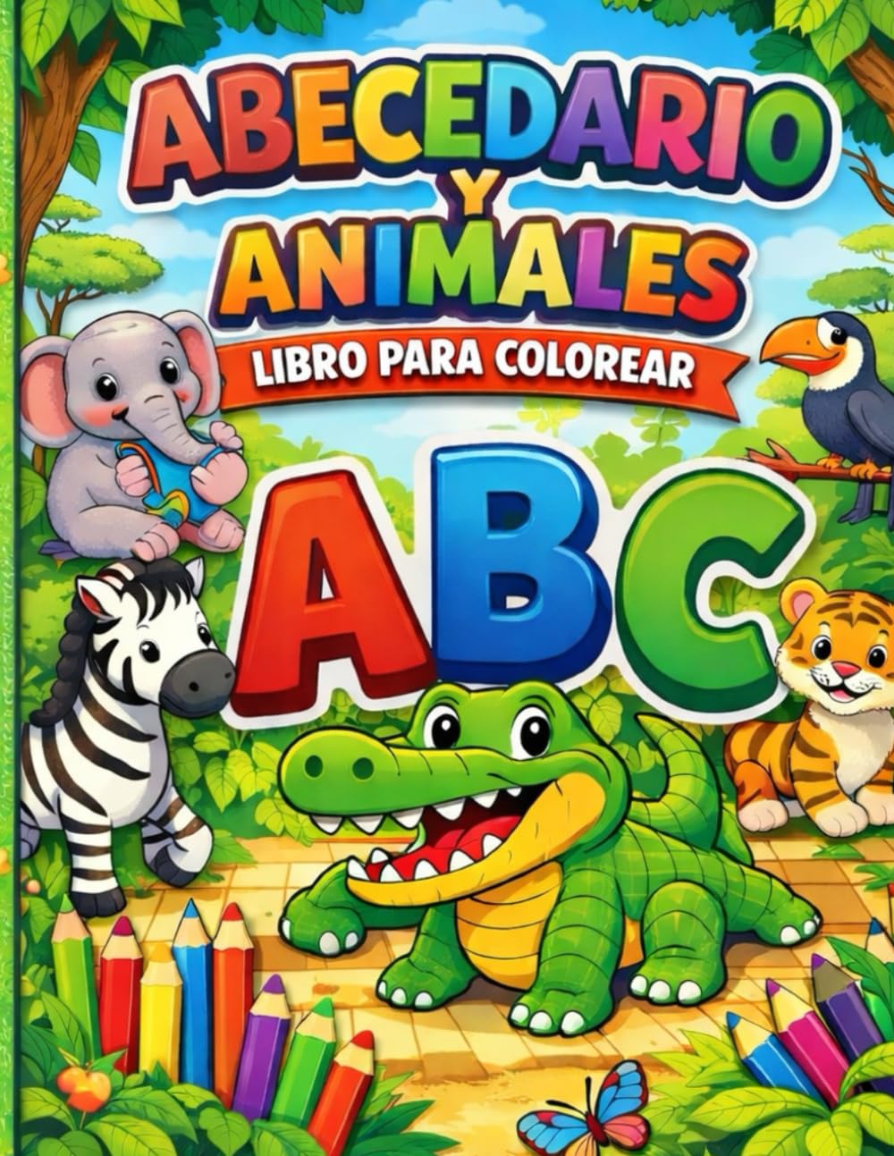 Mi Primer Abecedario Para Colorear