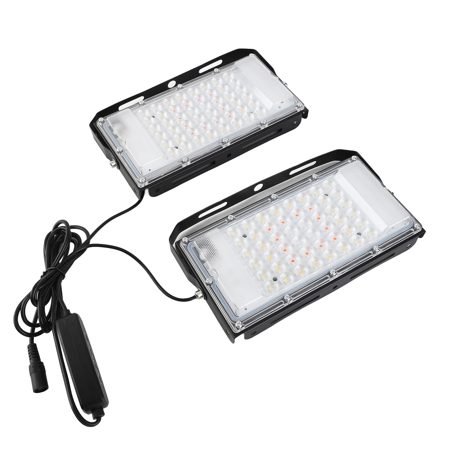 Fabater Luz de Cultivo LED 48W, Espectro Completo con Soporte Ajustable