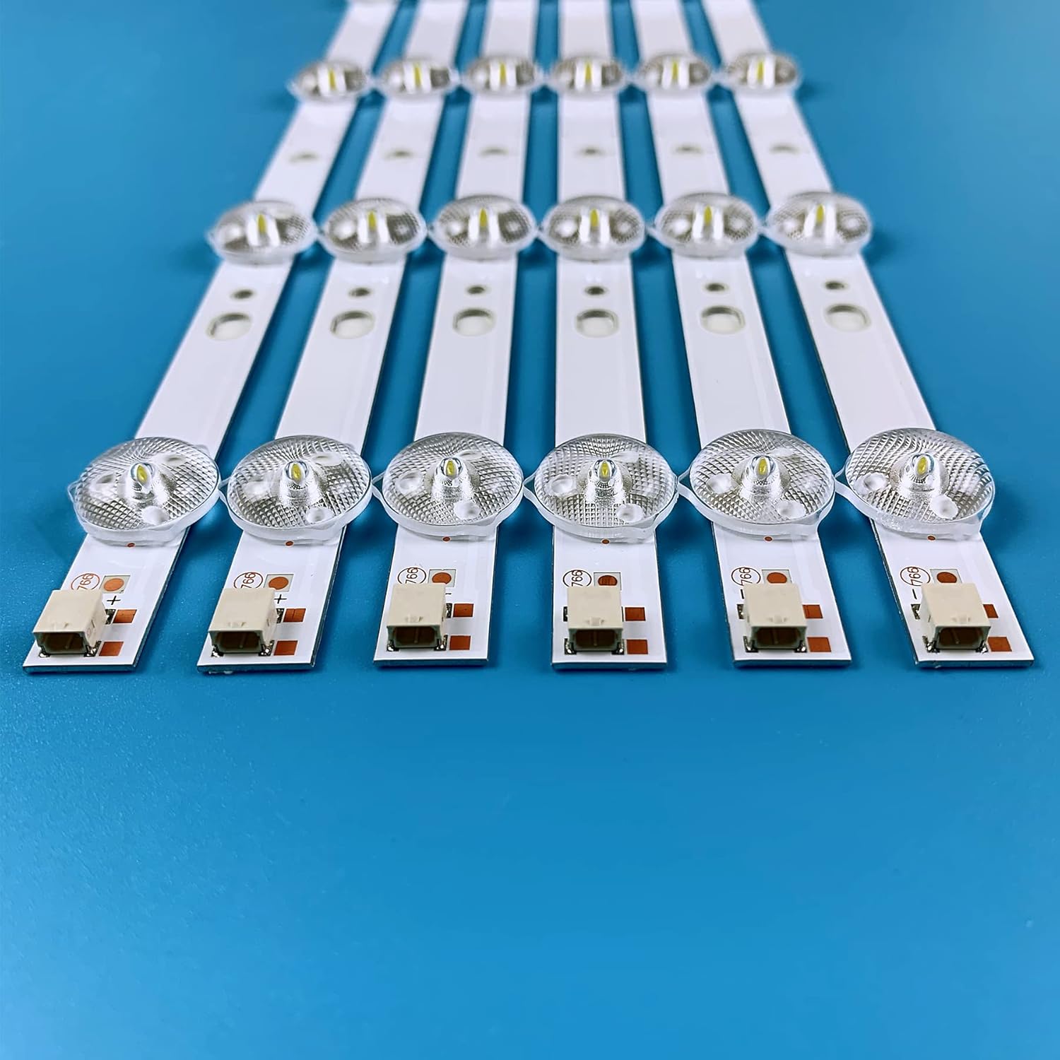 PANMILED 12 Pieces LED Backlight Strips for Samsung 65'' TV 2013SVS65 UN65J6200AF UN65H6203AF UN65H6350AF UN65H6300AF UN65H7150 D3GE-650SMA-R3 D3GE-650SMB-R1