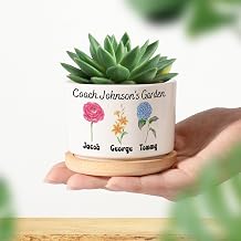 Coach Gift Plant Pot Promotion Gift Personalized Succulent Planter Leader Gift Custom Flower Pot for Plant Mom,custom-pot-15-8