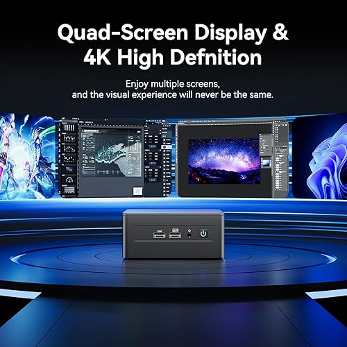 Miniatura 6 de Intel NUC 12 Pro, para ASUS NUC12 Pro Wall Street Canyon Mini PC, 16 GB de RAM, SSD de 512 GB, CPU Intel Core i7-1260P (caché de 18 M, hasta 4.70