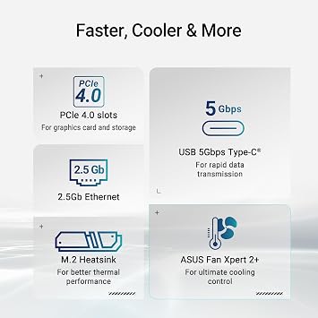 ASUS PRIME B840M-A-CSM AMD B840 AM5 DDR5 7600 2xDP HDMI 3x M2 USB3.2 WiFi 6E + BT AURA RGB 2.5Gbit LAN MATX ASUS 5X PROTECTION III, Remote Management Software