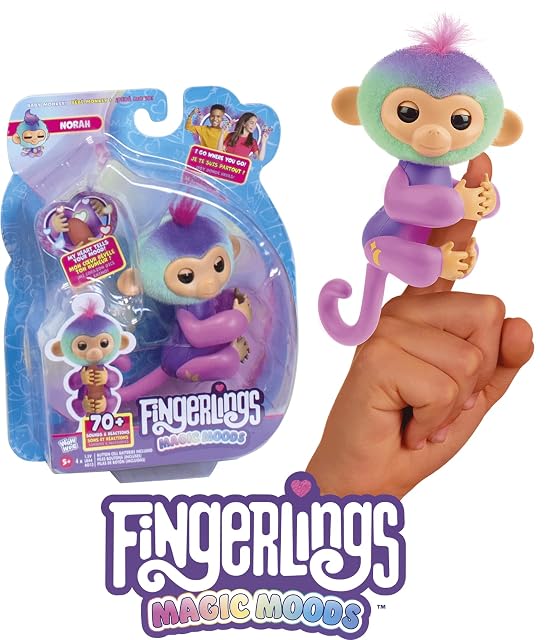 Foto 2 de 5 de Lansay FINGERLINGS Magic Moods Norah - Engancha Romy en tu Dedo