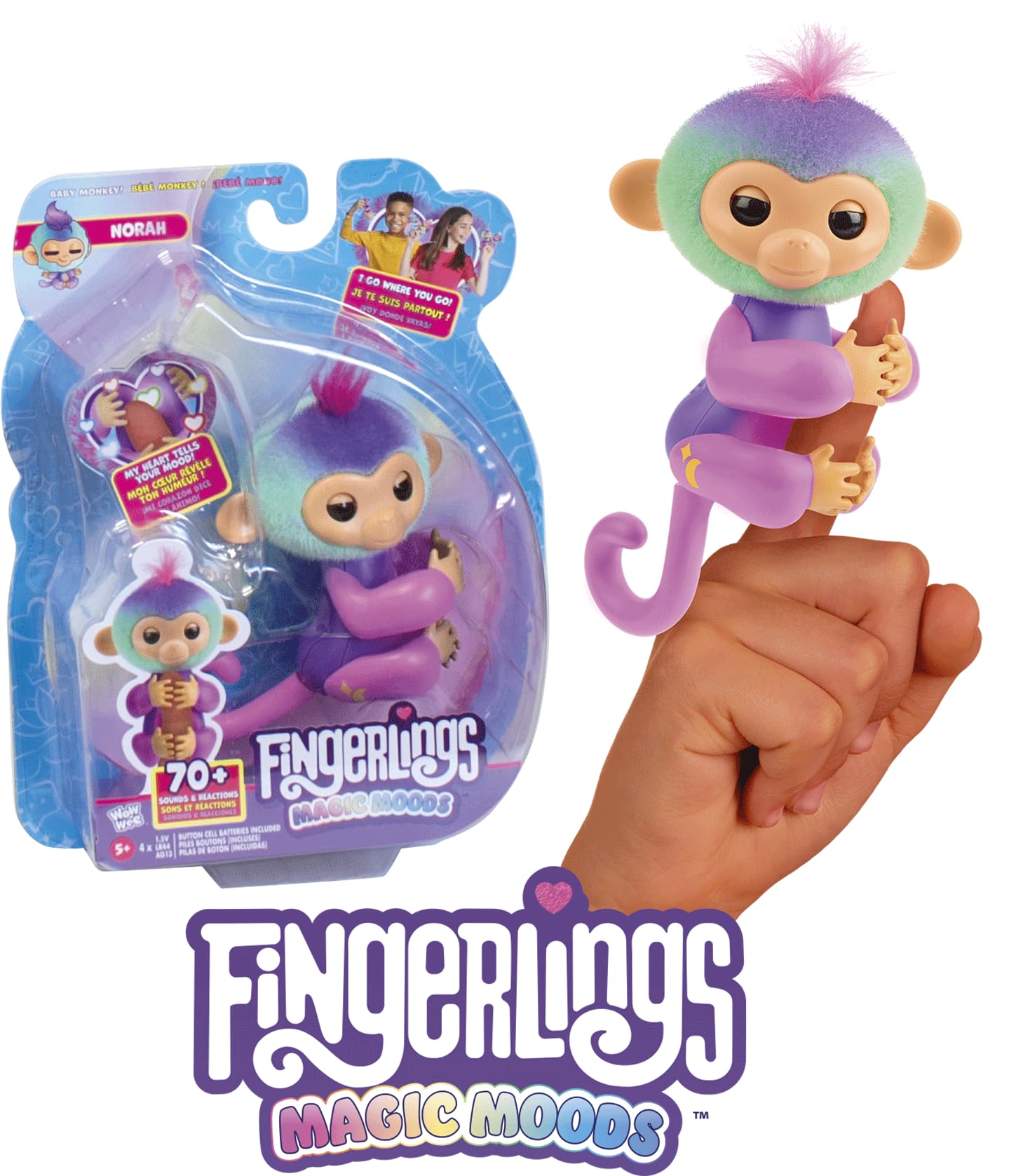 Figura Lansay Fingerlings Magic Moods Romy